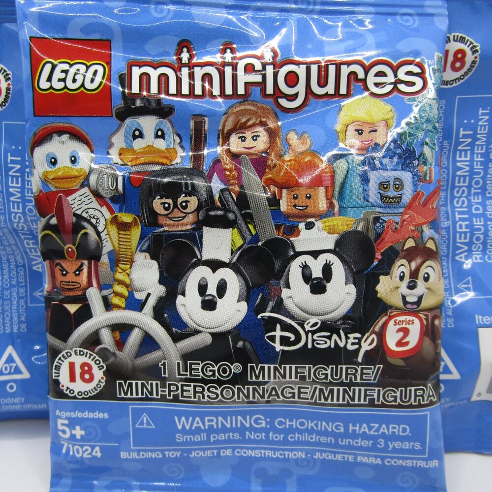 Lego 71024 Disney 2 Mini Figures, Lot of 3 Blind Bags - Picture 2 of 4